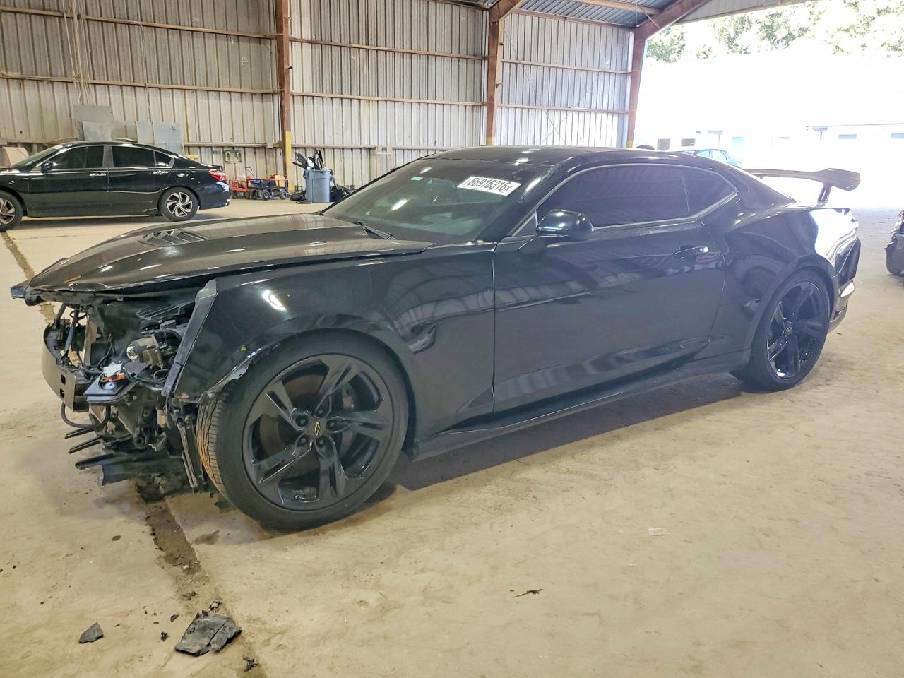 2021 Chevrolet Camaro VIN 1G1FH1R73M0129938 — COPART salvage auction photo