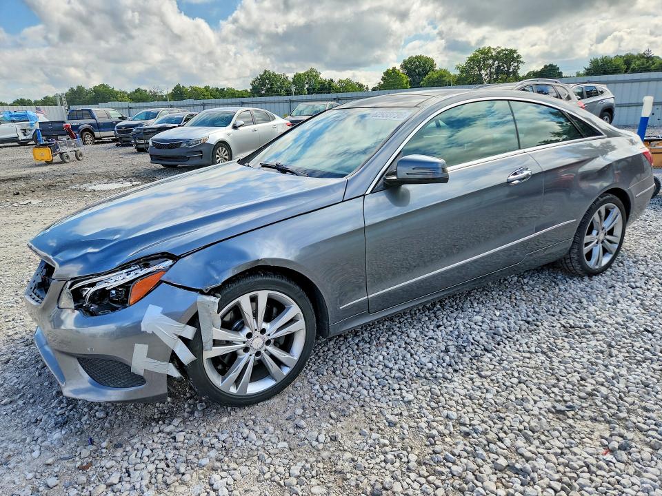 2016 Mercedes-benz E-klasse VIN WDDKJ6HB0GF348473 COPART salvage auction — FRONT END, Salvage Title, sold $2,100 on 2026-08-07 (photo 1)