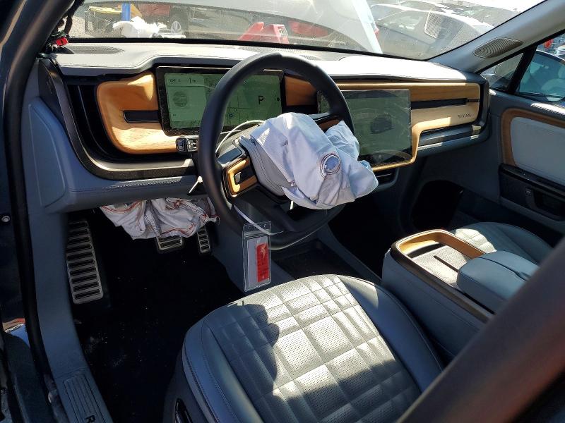 2025 Rivian R1s VIN 7PDSGCBPXSN062987 COPART salvage auction — FRONT END, CA - SALVAGE CERTIFICATE, sold $19,200 on 2026-09-18 (photo 8)