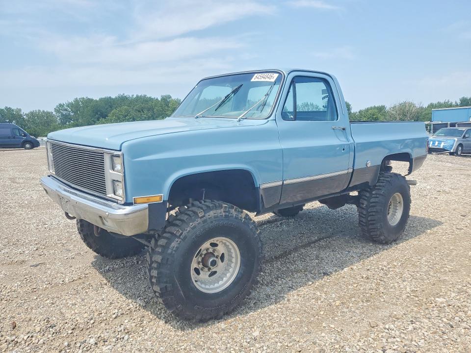 1981 Gmc K2500 VIN 1GTGK24M8BJ509512 — COPART salvage auction photo
