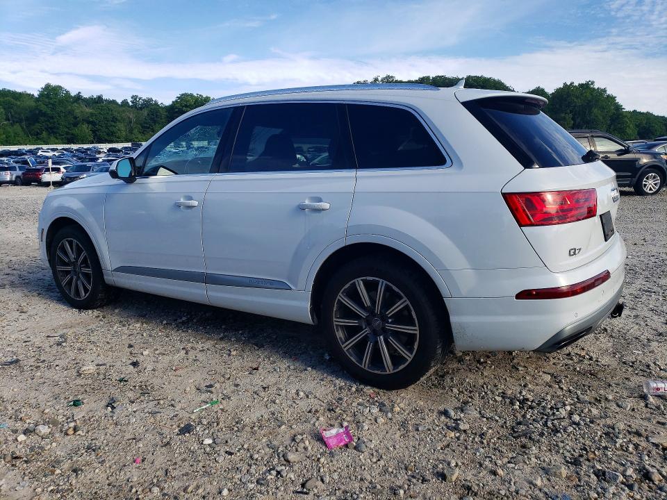 2017 Audi Q7 VIN WA1LAAF74HD006323 COPART salvage auction — MECHANICAL, Ma - Certificate Of Title, sold $4,150 on 2026-08-22 (photo 2)
