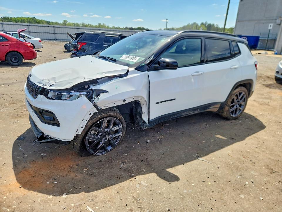 2026 Jeep Compass VIN 3C4NJDCN5TT177443 COPART salvage auction — FRONT END, FL - CERTIFICATE OF TITLE (P), sold $11,700 on 2026-08-26 (photo 1)