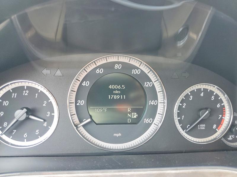 2010 Mercedes-benz E-class VIN WDDHF5GB9AA051083 COPART salvage auction — MECHANICAL, TX - CERTIFICATE OF TITLE, sold $600 on 2026-08-13 (photo 9)