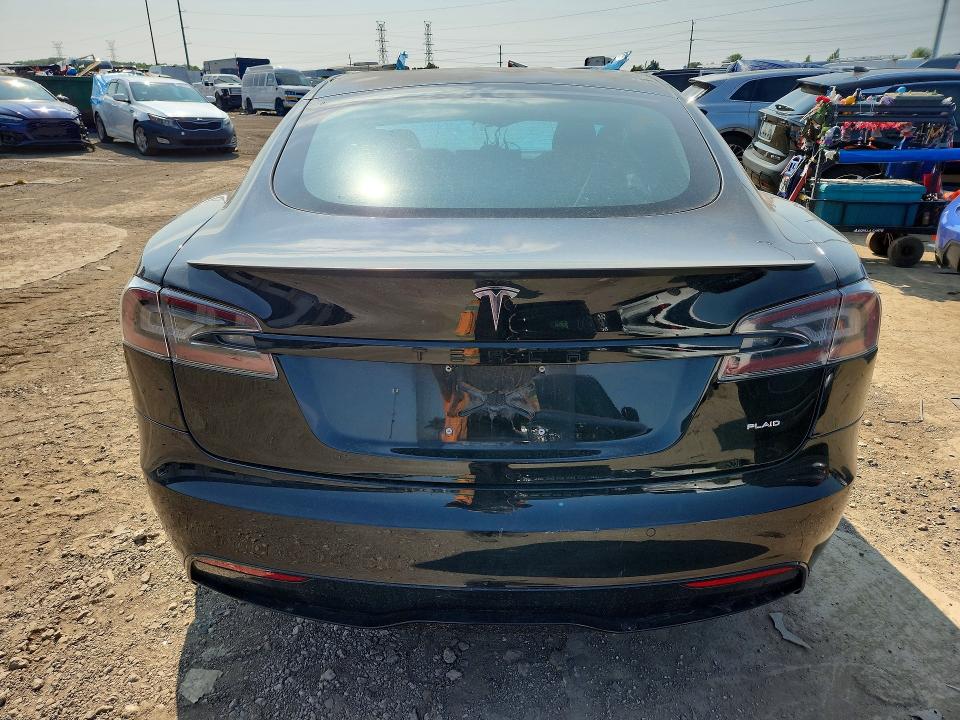 2021 Tesla Model s VIN 5YJSA1E61MF449753 COPART salvage auction — UNDERCARRIAGE, NJ - CERT OF TITLE-SALVAGE, sold $10,500 on 2026-09-01 (photo 6)