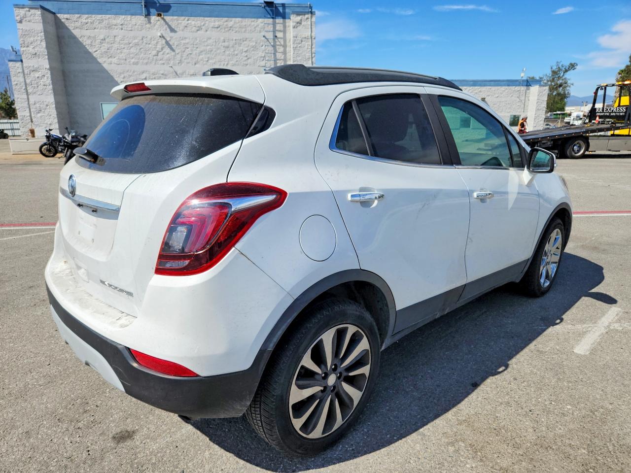 2020 Buick Encore VIN KL4CJCSB0LB061846 COPART salvage auction — Side, CA - SALVAGE CERTIFICATE, sold $1,500 on 2026-09-18 (photo 3)