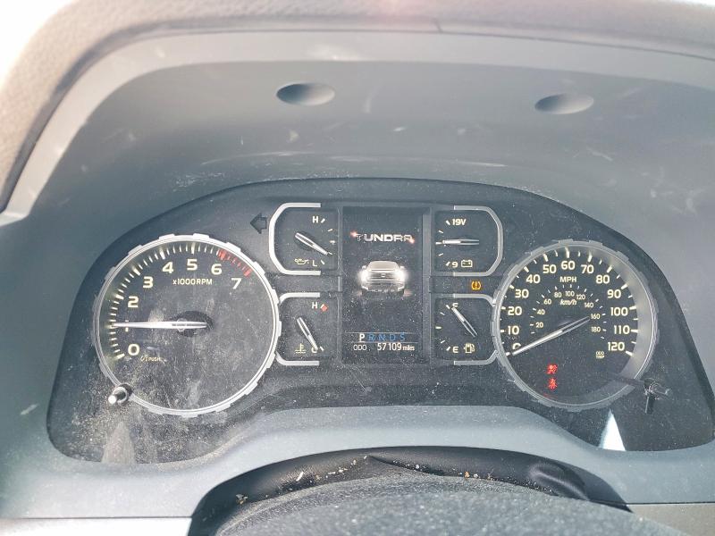 2021 Toyota Tundra VIN 5TFDY5F13MX960014 COPART salvage auction — REAR END, Tx - Salvage Vehicle Title, sold $16,800 on 2026-08-21 (photo 9)