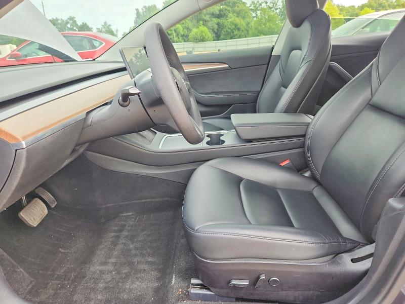 2022 Tesla Model 3 VIN 5YJ3E1EA5NF102781 COPART salvage auction — FRONT END, Al - Cert Of Title-Salvage Title, sold $500 on 2026-09-08 (photo 7)