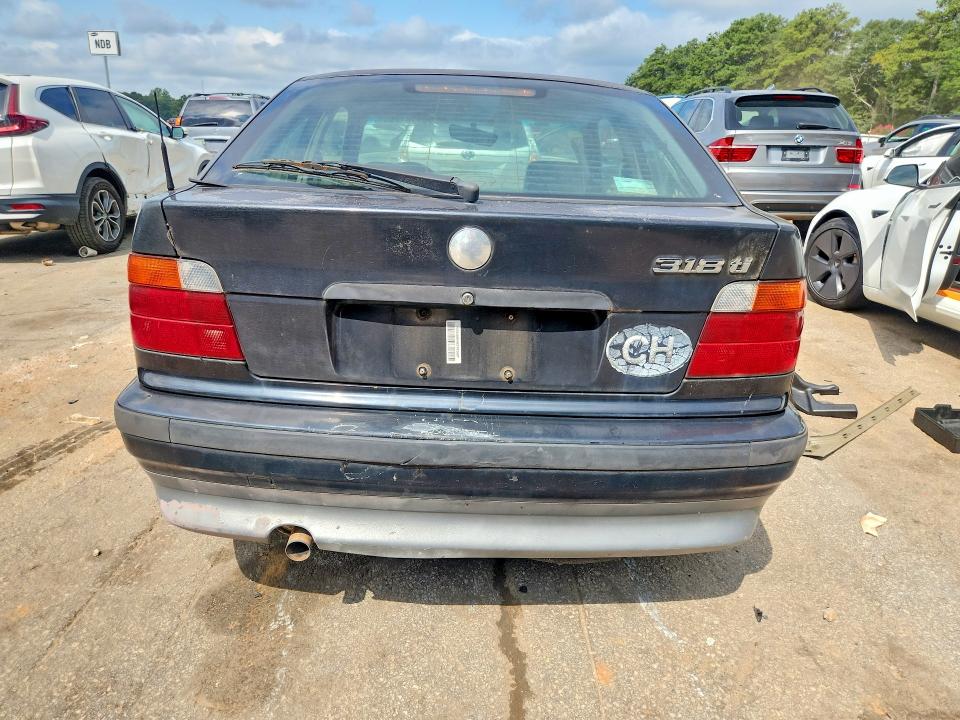 1995 BMW 3 series VIN WBACG6320SAM72296 COPART salvage auction — MECHANICAL, Ga - Certificate Of Title, sold $350 on 2026-08-11 (photo 6)