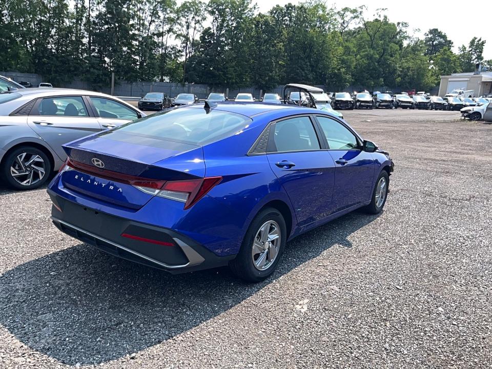 2024 Hyundai Elantra VIN KMHLL4DG7RU841821 COPART salvage auction — FRONT END, Nj - Cert Of Title-Salvage (P), sold $7,500 on 2026-08-25 (photo 4)
