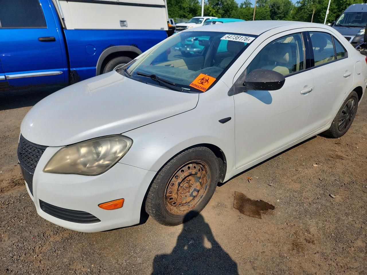 2012 Suzuki Kizashi VIN JS2RE9A16C6100082 COPART salvage auction — Minor Dent/Scratches, VT - CERTIFICATE OF TITLE, sold $975 on 2026-09-15 (photo 1)