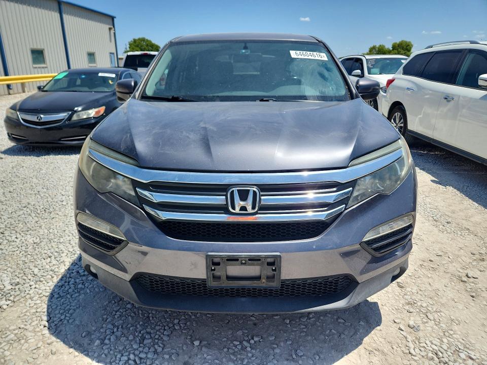 2016 Honda Pilot VIN 5FNYF5H56GB014530 COPART salvage auction — HAIL, Tx - Certificate Of Title, sold $4,900 on 2026-09-27 (photo 5)