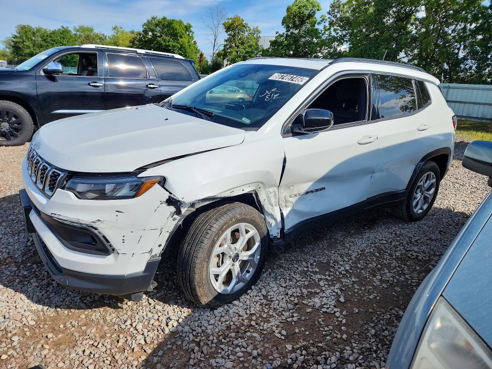 2025 Jeep Compass VIN 3C4NJDBN0ST547312 — COPART salvage auction photo