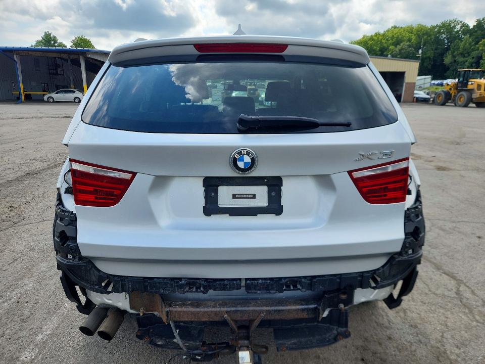 2011 BMW X3 VIN 5UXWX5C51BL704346 COPART salvage auction — REAR END, CT - CERT OF TITLE-SALVAGE, sold $900 on 2026-09-05 (photo 6)