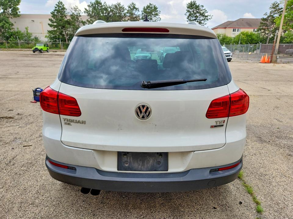 2016 Volkswagen Tiguan VIN WVGBV7AX9GW591737 COPART salvage auction — MECHANICAL, Il - Certificate Of Title, sold $2,650 on 2026-08-10 (photo 6)