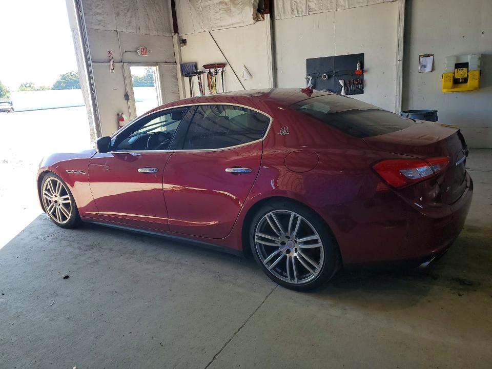 2015 Maserati Ghibli VIN ZAM57RTA0F1146200 COPART salvage auction — NORMAL WEAR, Tx - Certificate Of Title, sold $3,450 on 2026-08-17 (photo 2)