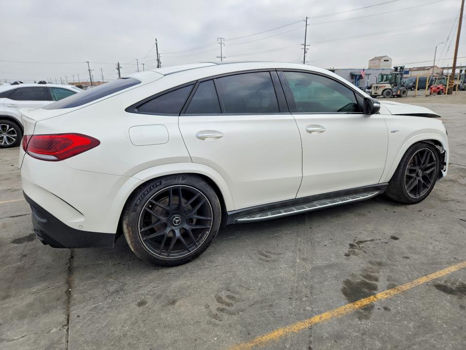 2021 Mercedes-benz Gle coupe VIN 4JGFD6BB6MA185375 COPART salvage auction — FRONT END, Ga - Dis/Dlr/Exp Only Salvage Title, sold $30,250 on 2026-08-10 (photo 3)