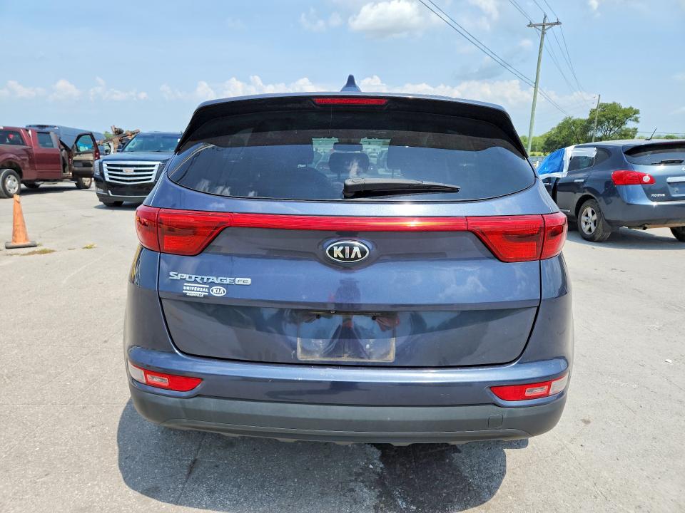 2018 Kia Sportage VIN KNDPM3AC2J7313377 COPART salvage auction — MECHANICAL, Tn - Certificate Of Title, sold $2,450 on 2026-08-26 (photo 6)