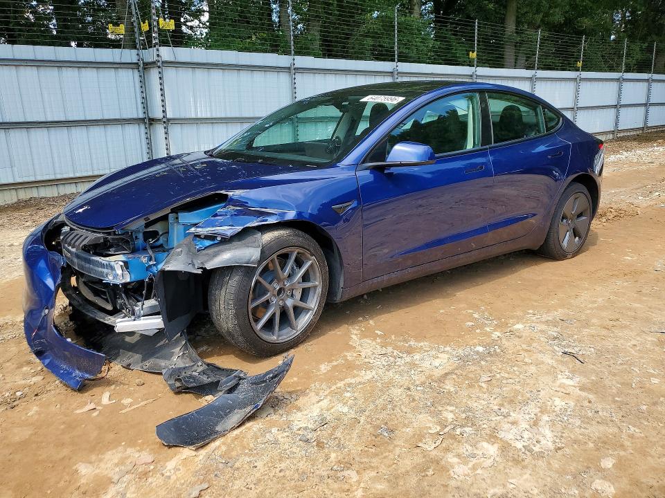 2023 Tesla Model 3 VIN 5YJ3E1EAXPF608545 — COPART salvage auction photo