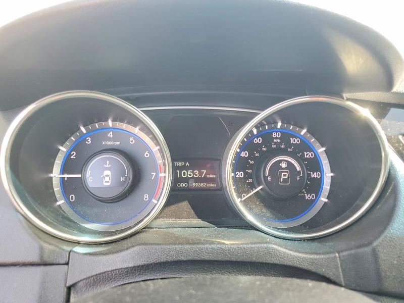 2012 Hyundai Sonata VIN 5NPEC4AB3CH335443 COPART salvage auction — SIDE, Ut - Salvage Certificate, sold $800 on 2026-09-02 (photo 9)
