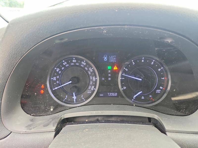 2013 Lexus Is VIN JTHCF5C26D5061253 COPART salvage auction — FRONT END, MI - CERTIFICATE OF TITLE, sold $2,300 on 2026-09-10 (photo 9)