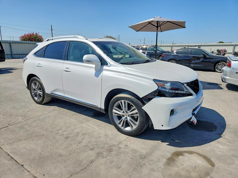 2015 Lexus Rx VIN 2T2ZK1BA2FC206377 COPART salvage auction — FRONT END, Tx - Salvage Vehicle Title, sold $8,900 on 2026-09-08 (photo 4)