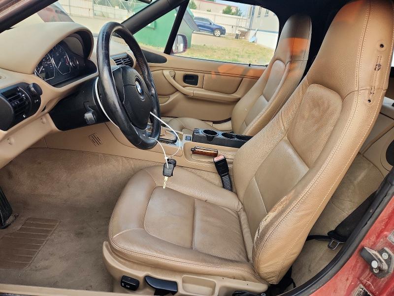2001 BMW Z3 VIN WBACN33451LM01555 COPART salvage auction — FRONT END, Mt - Certificate Of Title, sold $1,300 on 2026-08-17 (photo 7)