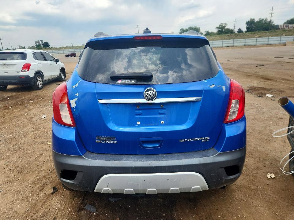 2016 Buick Encore VIN KL4CJESB7GB678839 COPART salvage auction — FRONT END, Salvage Title, sold $800 on 2026-09-04 (photo 6)