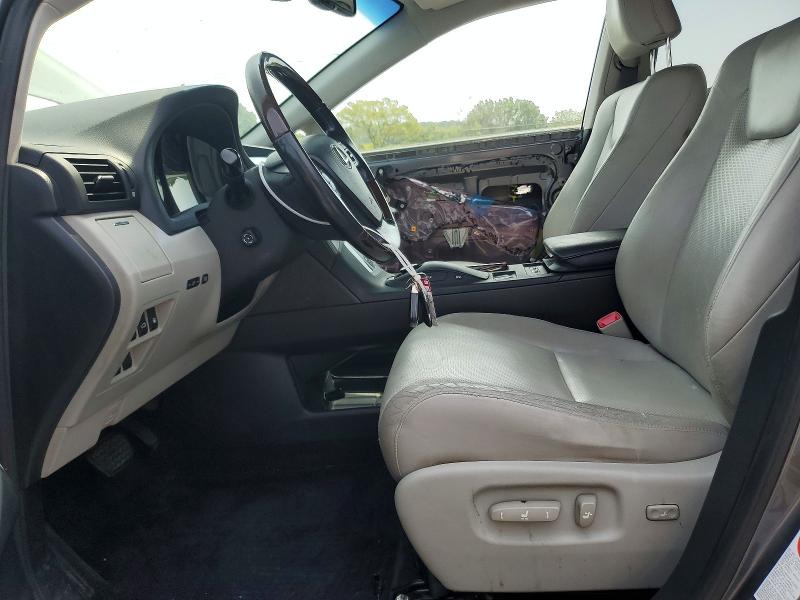2012 Lexus Rx VIN JTJBC1BA5C2432908 COPART salvage auction — FRONT END, Tn - Salvage Certificate, sold $1,200 on 2026-09-02 (photo 7)