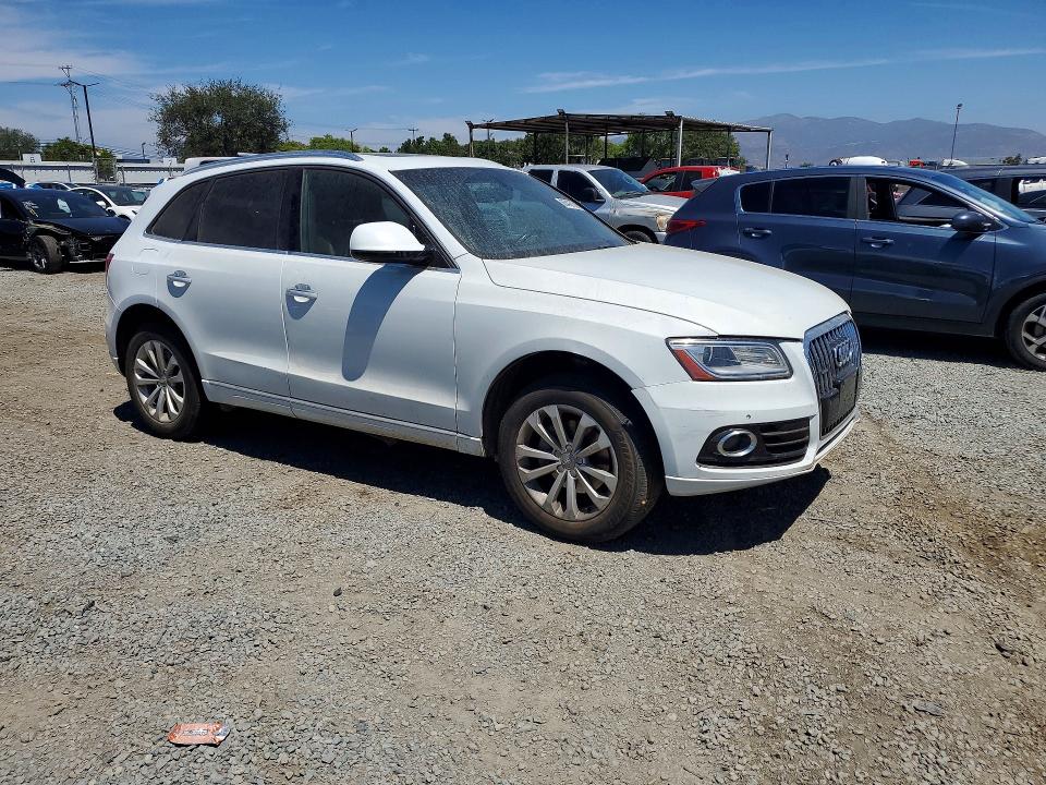 2016 Audi Q5 VIN WA1C2AFP9GA041100 COPART salvage auction — FRONT END, Ca - Dis/Dlr/Exp Only Clean Title, sold $1,250 on 2026-09-08 (photo 4)