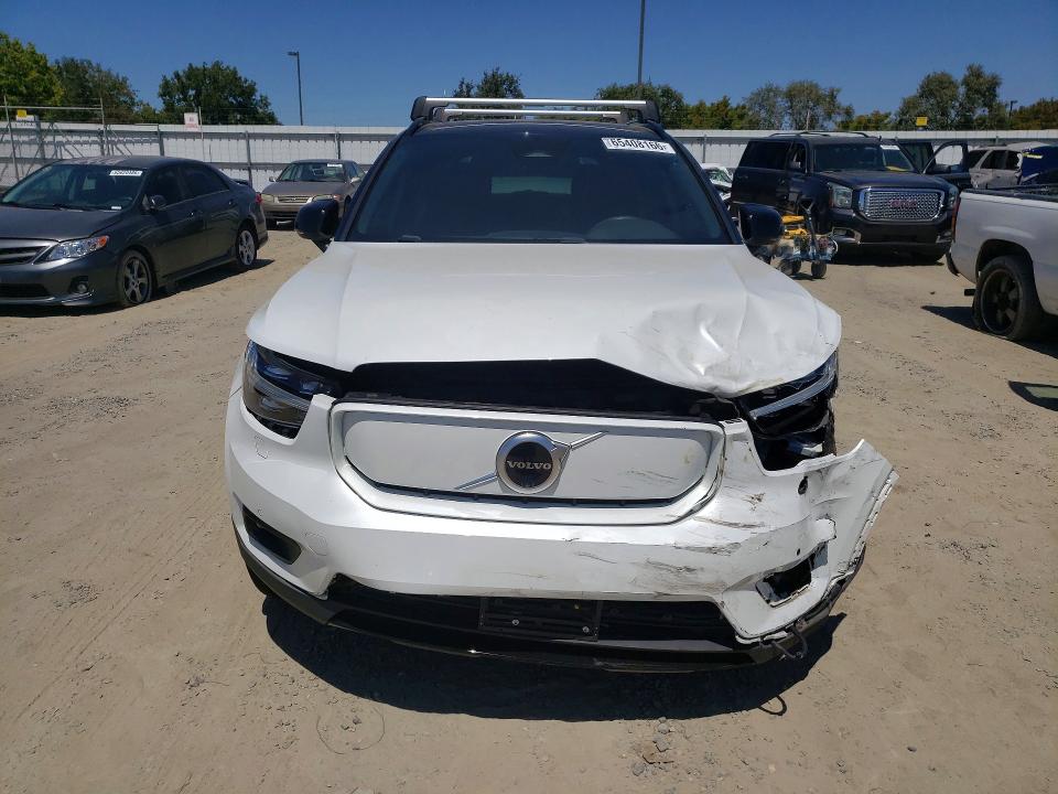 2021 Volvo Xc40 VIN YV4ED3UR5M2583953 COPART salvage auction — FRONT END, Ca - Salvage Certificate, sold $9,900 on 2026-09-29 (photo 5)