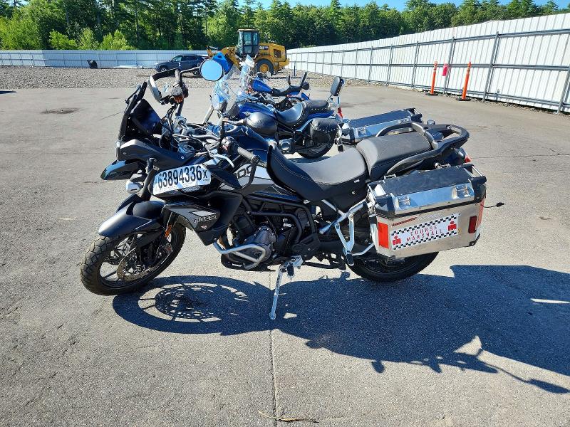 2020 Triumph motorcycle Tiger VIN SMTE62DF8LTAB0163 COPART salvage auction — FRONT END, ME - CERT OF TITLE-SALVAGE COLLISIO, sold $3,500 on 2026-10-08 (photo 3)