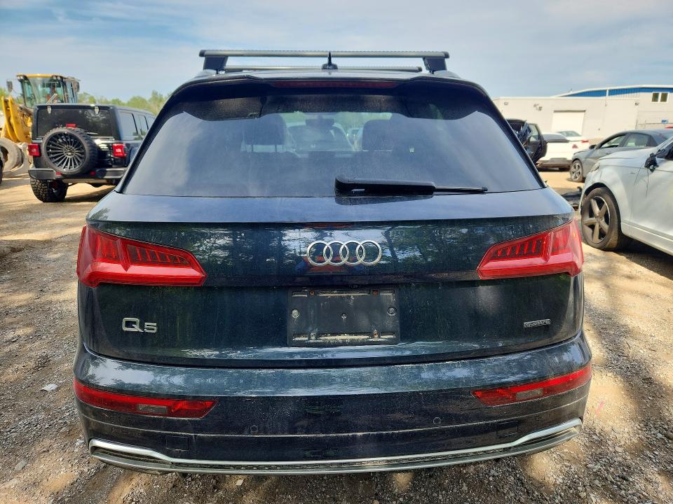 2018 Audi Q5 VIN WA1ENAFYXJ2166858 COPART salvage auction — MECHANICAL, ON - PERMIT IRREPAIRABLE, sold $9,200 on 2026-08-25 (photo 6)