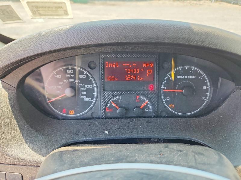 2020 Ram Promaster 3500 VIN 3C6URVJG1LE129206 COPART salvage auction — MECHANICAL, VA - CERTIFICATE OF TITLE, sold $7,000 on 2026-08-25 (photo 9)