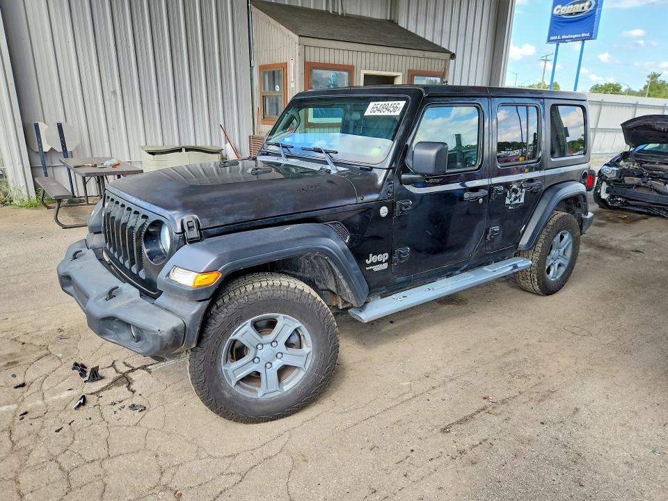 2019 Jeep Wrangler / VIN 1C4HJXDN2KW604535 COPART salvage auction — SIDE, In - Certificate Of Title, sold $7,900 on 2026-09-11 (photo 1)