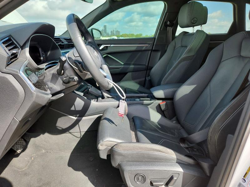 2022 Audi Q3 VIN WA1EECF3XN1004711 COPART salvage auction — REAR END, Tx - Salvage Vehicle Title, sold $10,200 on 2026-08-20 (photo 7)