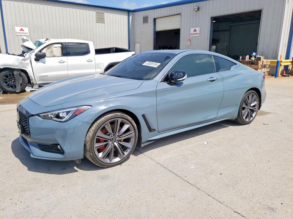 2022 Infiniti Q60 VIN JN1FV7LL0NM680897 — COPART salvage auction photo
