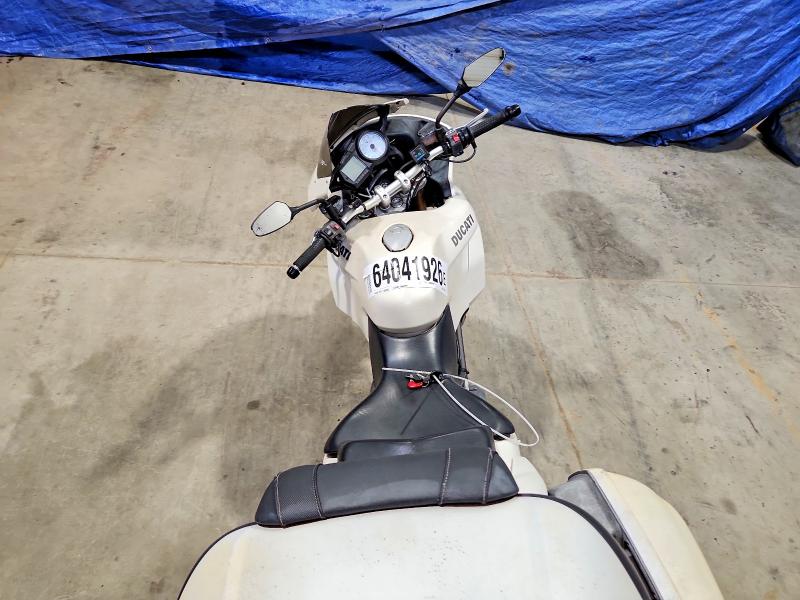2009 Ducati Multistrada VIN ZDM1VACPX9B022551 COPART salvage auction — FRONT END, On - Permit No Brand - Unfit, sold $2,050 on 2026-09-03 (photo 6)