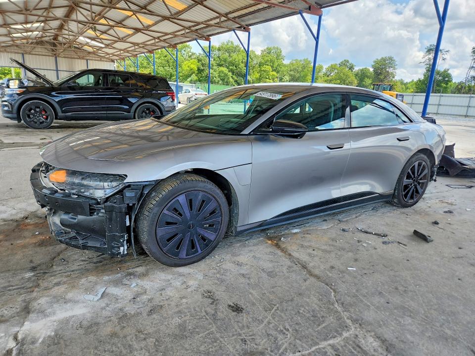 2025 Lucid Air VIN 50EA1PGA9SA006073 — COPART salvage auction photo