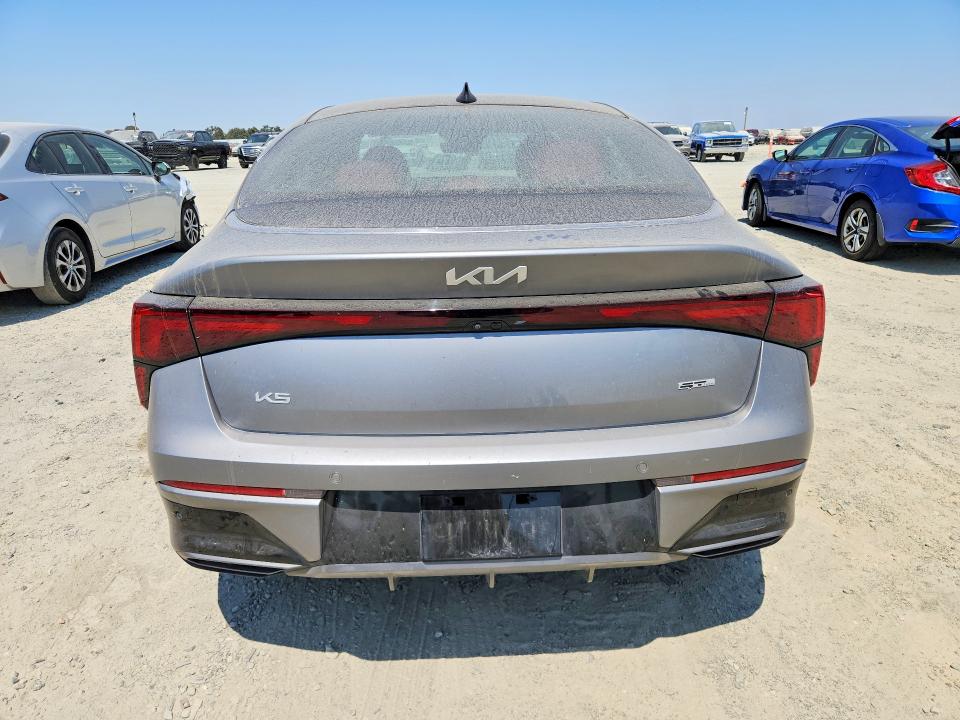 2026 Kia K5 VIN KNAG64J70T5402508 COPART salvage auction — FRONT END, Ca - Salvage Certificate, sold $8,400 on 2026-09-01 (photo 6)