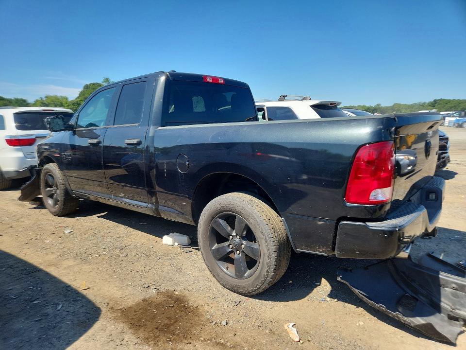 2018 Ram 1500 VIN 1C6RR7FT8JS271537 COPART salvage auction — FRONT END, Ma - Certificate Of Title, sold $2,650 on 2026-08-25 (photo 2)