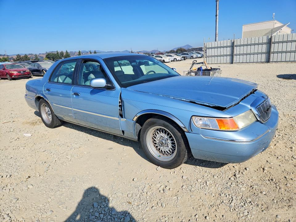 2000 Mercury Grand marquis VIN 2MEFM75W1YX704417 COPART salvage auction — FRONT END, CA - SALVAGE CERTIFICATE, sold $425 on 2026-09-03 (photo 4)