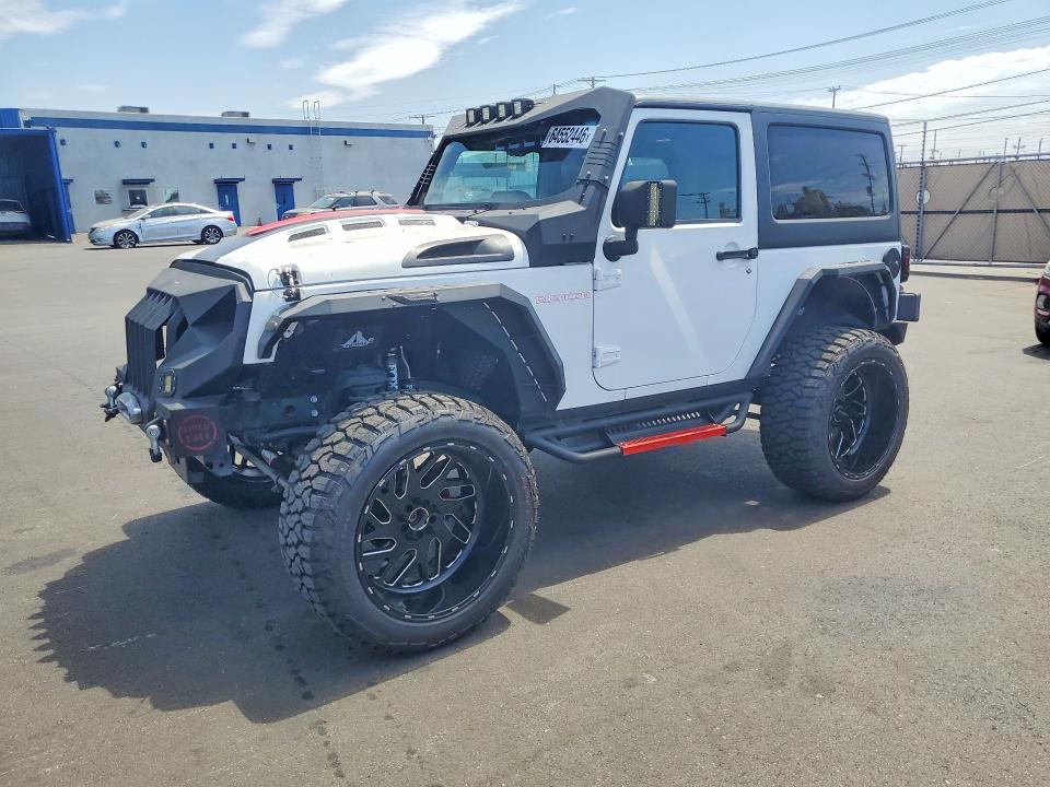 2014 Jeep Wrangler / VIN 1C4BJWCG9EL102551 — COPART salvage auction photo