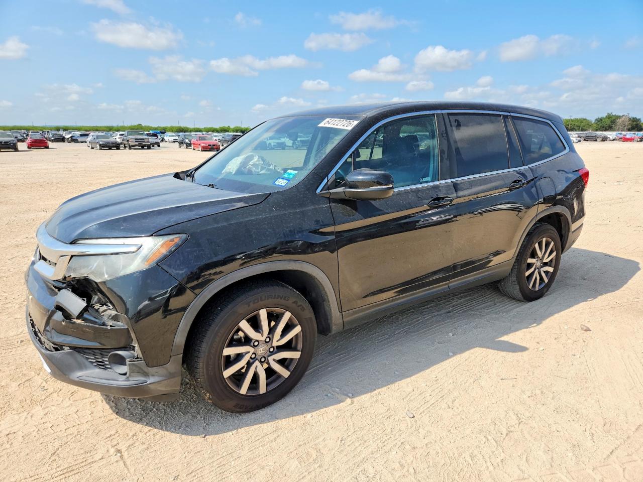 2019 Honda Pilot VIN 5FNYF6H55KB098757 — COPART salvage auction photo