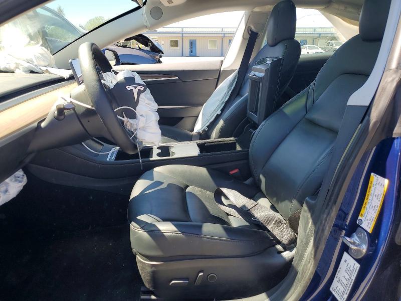 2021 Tesla Model 3 VIN 5YJ3E1EAXMF022858 COPART salvage auction — FRONT END, Wa - Bill Of Sale, sold $4,450 on 2026-08-28 (photo 7)