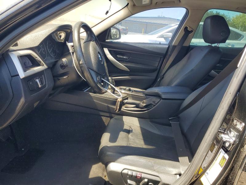 2012 BMW 3 series VIN WBA3C1C56CF431975 COPART salvage auction — NORMAL WEAR, CA - DIS/DLR/EXP ONLY CLEAN TITLE (P), sold $525 on 2026-08-06 (photo 7)