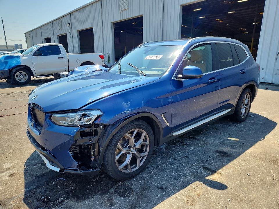 2024 BMW X3 VIN 5UX43DP09R9U81119 — COPART salvage auction photo