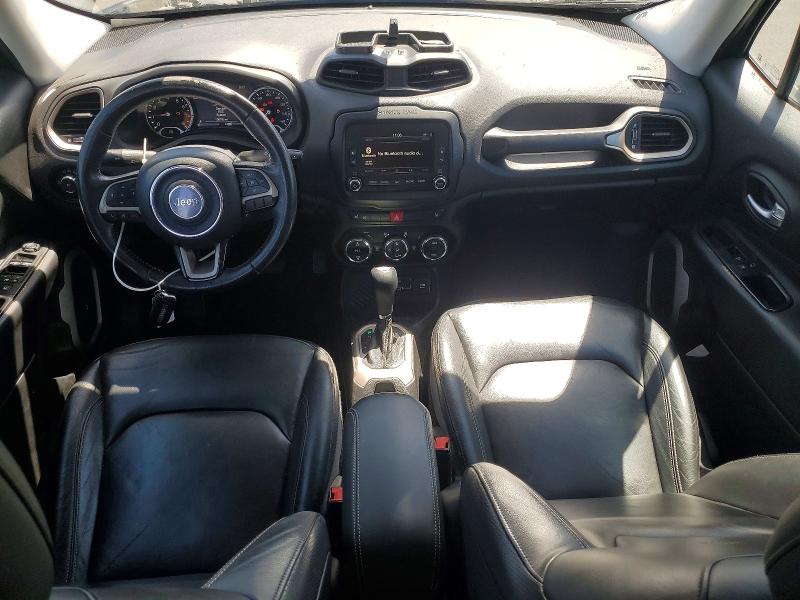 2016 Jeep Renegade VIN ZACCJADT2GPC73918 COPART salvage auction — FRONT END, Ca - Salvage Certificate, sold $1,750 on 2026-08-17 (photo 8)