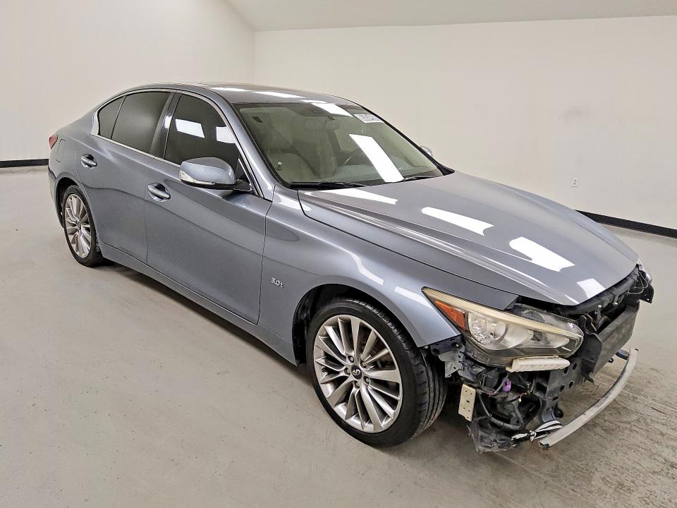 2018 Infiniti Q50 VIN JN1EV7AP2JM355924 COPART salvage auction — MECHANICAL, TX - CERTIFICATE OF TITLE, sold $325 on 2026-08-27 (photo 4)