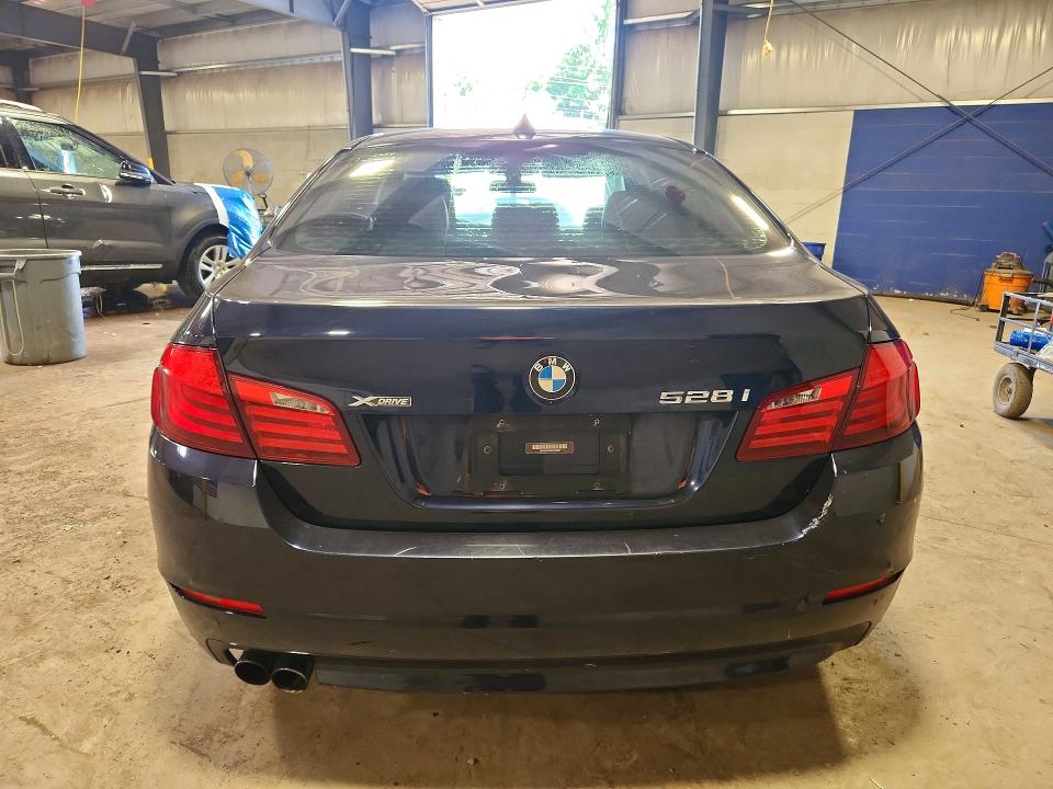 2013 BMW 5 series VIN WBAXH5C56DD108551 COPART salvage auction — ENGINE BURN, PA - CERTIFICATE OF SALVAGE, sold $375 on 2026-08-19 (photo 6)