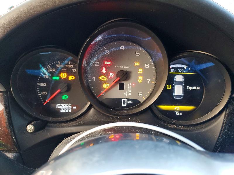 2016 Porsche Macan VIN WP1AB2A56GLB52540 COPART salvage auction — FRONT END, Ny - Mv-907A Salvage Certificate, sold $4,250 on 2026-08-13 (photo 9)